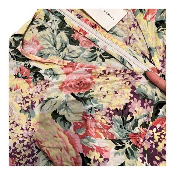 ANTHROPOLOGIE x FAITHFULL THE BRAND US 8/L Romper Ana Playsuit‎ Floral *READ* - Picture 6 of 16
